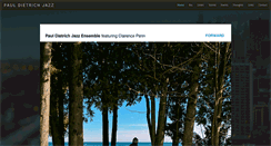 Desktop Screenshot of pauldietrichjazz.com