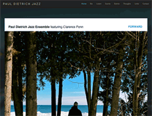 Tablet Screenshot of pauldietrichjazz.com